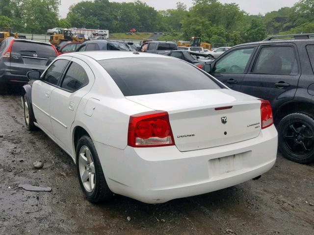 2B3CA3CV5AH257463 - 2010 DODGE CHARGER SX WHITE photo 3