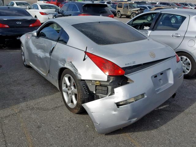 JN1BZ34D47M501895 - 2007 NISSAN 350Z COUPE GRAY photo 3