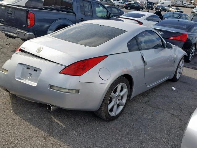 JN1BZ34D47M501895 - 2007 NISSAN 350Z COUPE GRAY photo 4