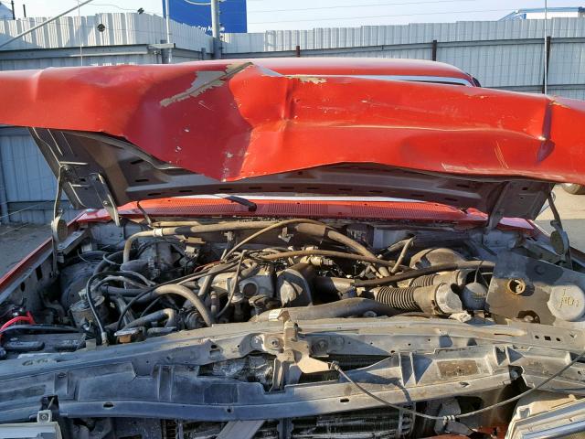 1FTEF14Y1HPA86738 - 1987 FORD F150 RED photo 7