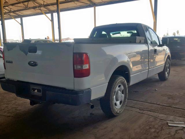 1FTRF12W47KD31837 - 2007 FORD F150 WHITE photo 4