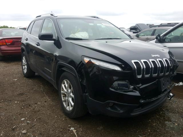 1C4PJMCS3FW594301 - 2015 JEEP CHEROKEE L BLACK photo 1