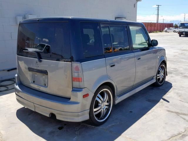 JTLKT324250198884 - 2005 TOYOTA SCION XB 双色 照片 4
