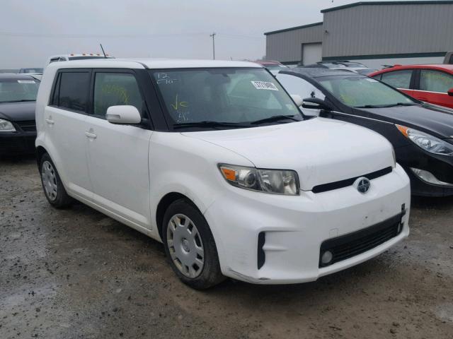 JTLZE4FE0CJ006189 - 2012 TOYOTA SCION XB WHITE photo 1