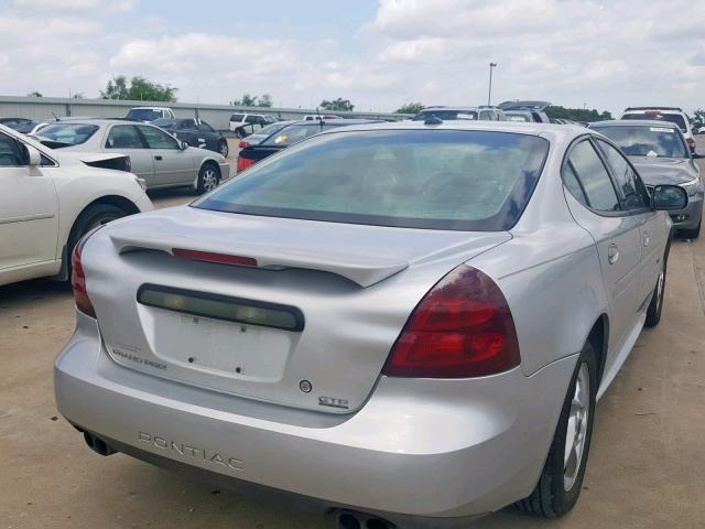 2G2WR524041342446 - 2004 PONTIAC GRAND PRIX SILVER photo 4