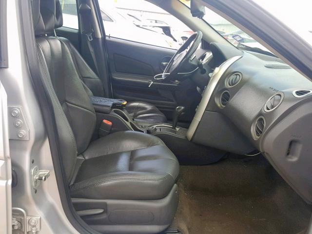 2G2WR524041342446 - 2004 PONTIAC GRAND PRIX SILVER photo 5