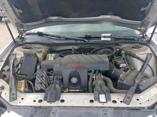 2G2WR524041342446 - 2004 PONTIAC GRAND PRIX SILVER photo 7