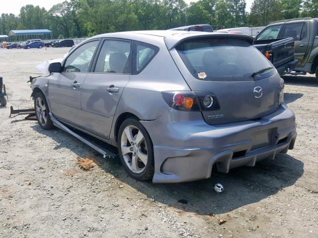 JM1BK143951271279 - 2005 MAZDA 3 HATCHBAC GRAY photo 3