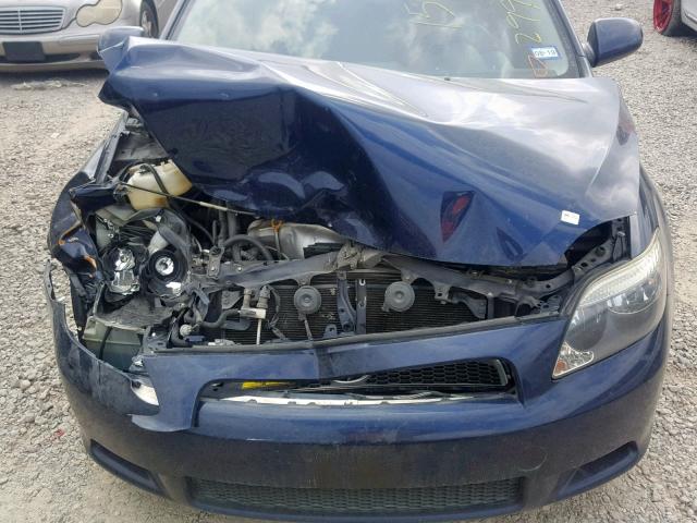 JTKDE167160082996 - 2006 TOYOTA SCION TC BLUE photo 7