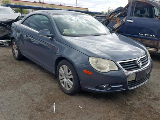 WVWBA71F87V011584 - 2007 VOLKSWAGEN EOS 2.0T BLUE photo 1