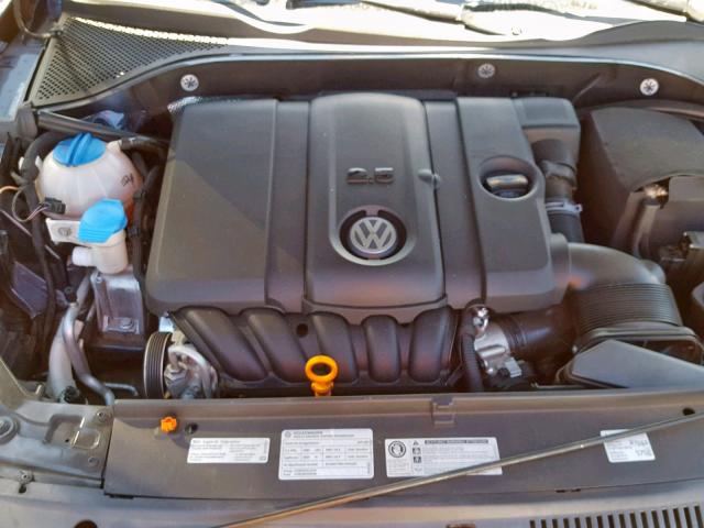 1VWAP7A37CC038956 - 2012 VOLKSWAGEN PASSAT S BLUE photo 7