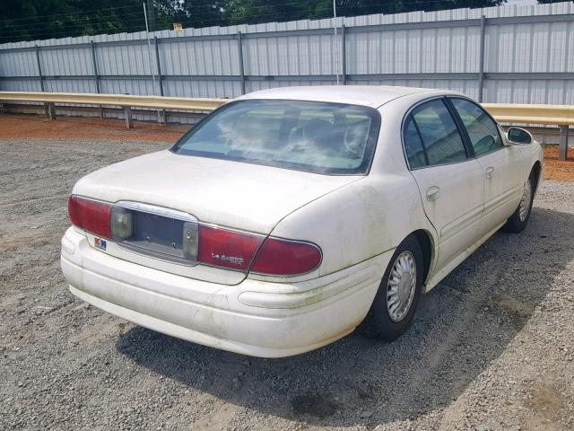 1G4HP52KX4U257820 - 2004 BUICK LESABRE CU WHITE photo 4