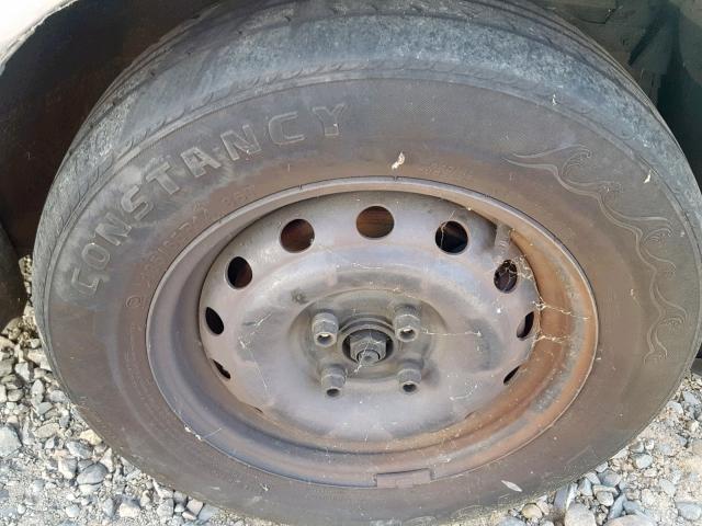 KL1TD66678B183615 - 2008 CHEVROLET AVEO BASE ნაცრისფერი ფოტო 9