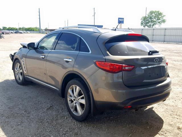 JN8AS1MW8CM155447 - 2012 INFINITI FX35 GRAY photo 3