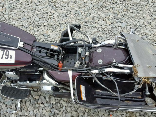 1HD1FC4137Y649227 - 2007 HARLEY-DAVIDSON FLHTCUI BURGUNDY photo 6