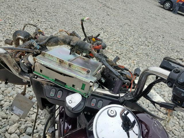 1HD1FC4137Y649227 - 2007 HARLEY-DAVIDSON FLHTCUI BURGUNDY photo 8