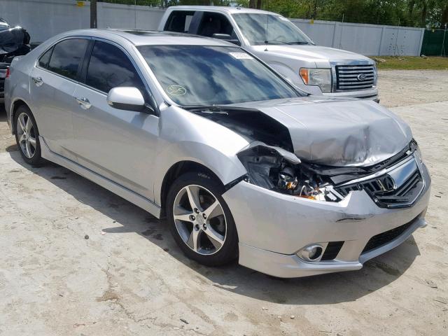 JH4CU2F85CC002676 - 2012 ACURA TSX SE SILVER photo 1