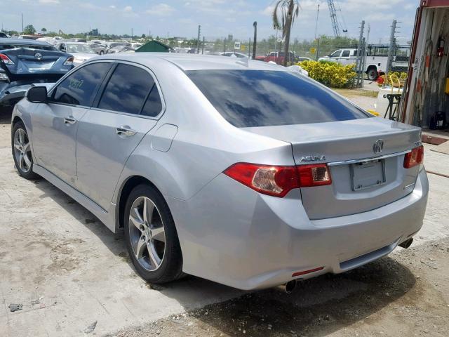 JH4CU2F85CC002676 - 2012 ACURA TSX SE SILVER photo 3