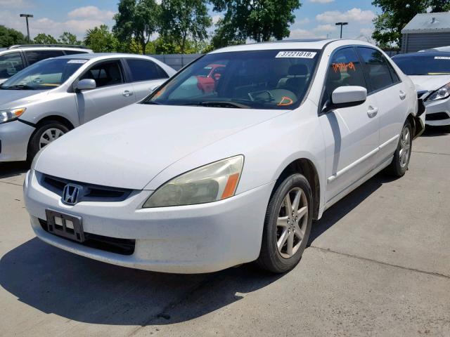 1HGCM66574A002417 - 2004 HONDA ACCORD EX WHITE photo 2