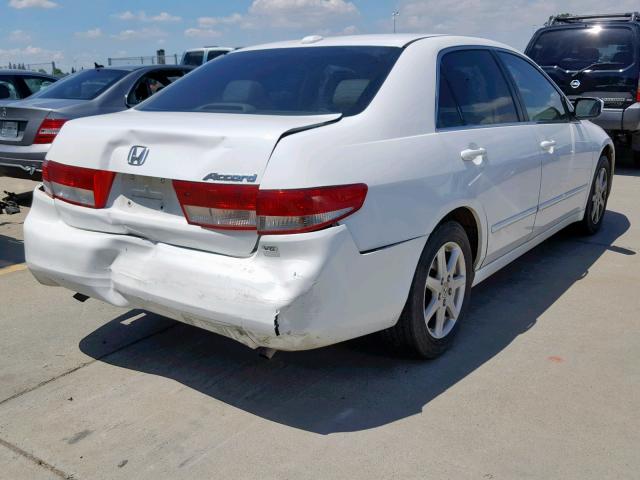 1HGCM66574A002417 - 2004 HONDA ACCORD EX WHITE photo 4