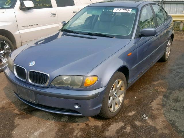 WBAEU33412PF57472 - 2002 BMW 325 XI BLUE photo 2