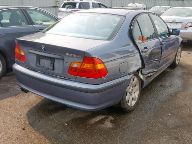 WBAEU33412PF57472 - 2002 BMW 325 XI BLUE photo 4