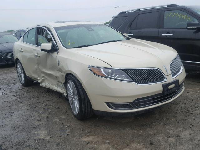 1LNHL9FT7EG601450 - 2014 LINCOLN MKS WHITE photo 1