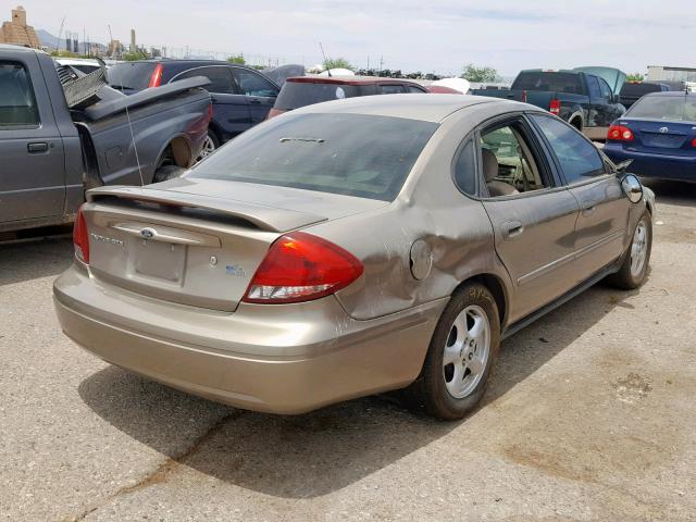 1FAFP55S64G105626 - 2004 FORD TAURUS SES GOLD photo 4