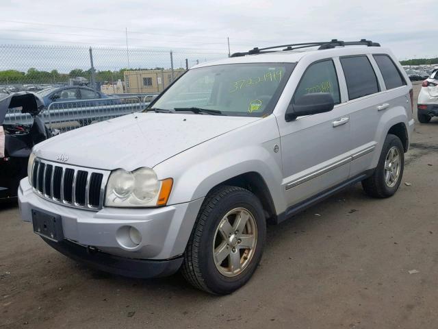 1J4HR58N85C728719 - 2005 JEEP GRAND CHER SILVER photo 2