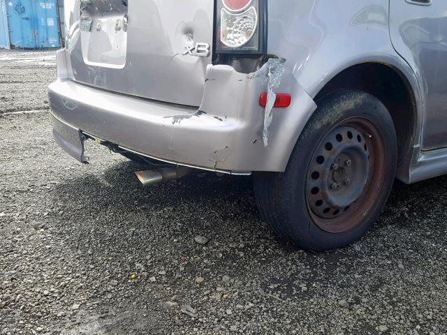 JTLKT324550171226 - 2005 TOYOTA SCION XB 银色 照片 9