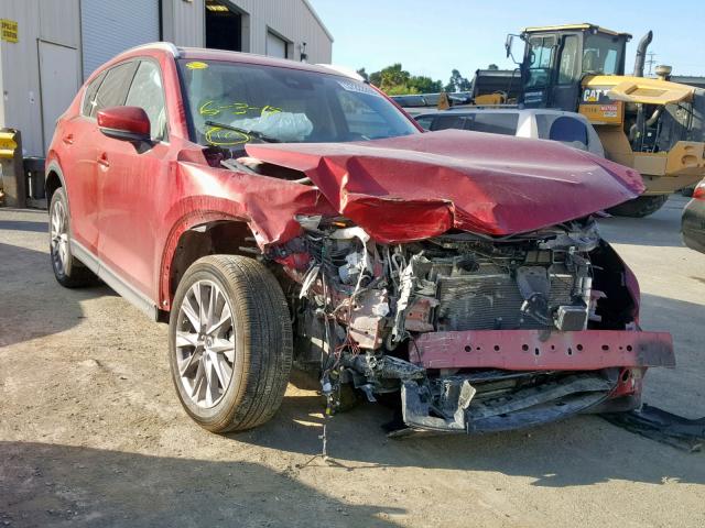 JM3KFADM8K0527417 - 2019 MAZDA CX-5 GRAND RED photo 1