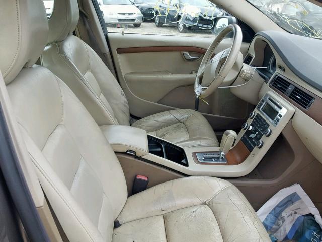 YV1AS982691106379 - 2009 VOLVO S80 3.2 BROWN photo 5