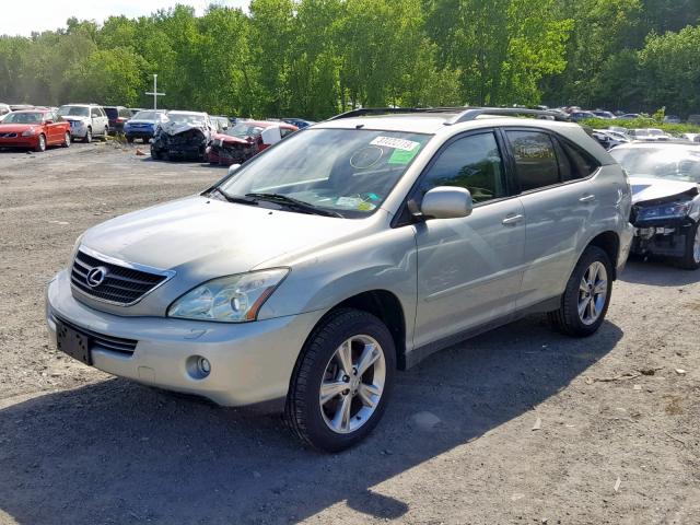 JTJHW31U662006660 - 2006 LEXUS RX 400 SILVER photo 2