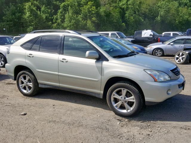 JTJHW31U662006660 - 2006 LEXUS RX 400 SILVER photo 9