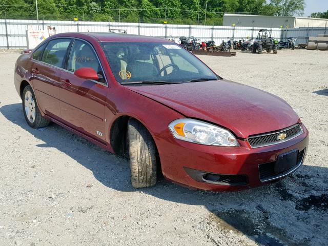 2G1WD58C879273996 - 2007 CHEVROLET IMPALA SUP 勃艮第红 照片 1