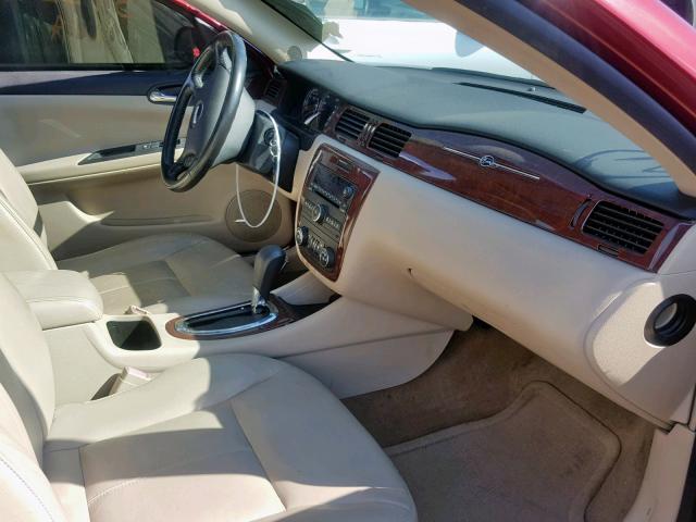 2G1WD58C879273996 - 2007 CHEVROLET IMPALA SUP 勃艮第红 照片 5