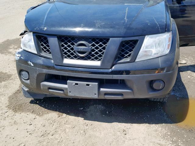 1N6AD0ER4CC483881 - 2012 NISSAN FRONTIER S BLACK photo 7