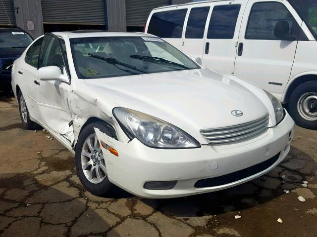 JTHBF30G620011883 - 2002 LEXUS ES 300 WHITE photo 1