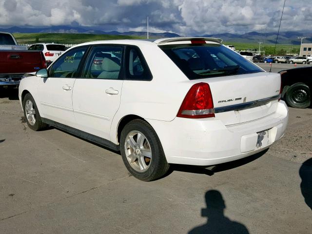 1G1ZT62825F196573 - 2005 CHEVROLET MALIBU MAX WHITE photo 3