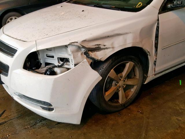 1G1ZC5E09CF351892 - 2012 CHEVROLET MALIBU 1LT 白色 照片 9