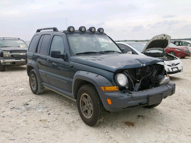 1J8GL38K16W156639 - 2006 JEEP LIBERTY RE GREEN photo 1