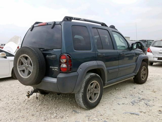 1J8GL38K16W156639 - 2006 JEEP LIBERTY RE GREEN photo 4