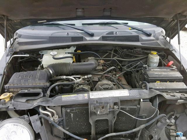 1J8GL38K16W156639 - 2006 JEEP LIBERTY RE GREEN photo 7