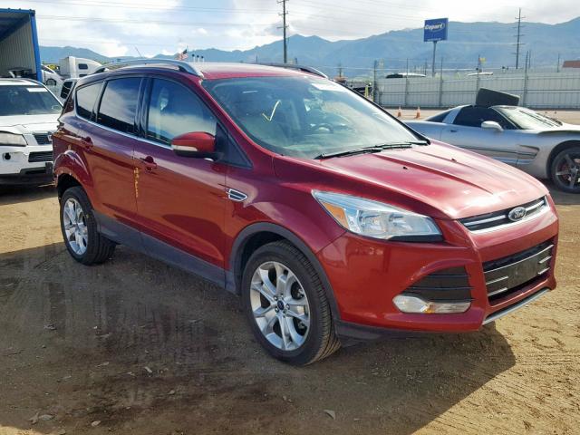 1FMCU9J99GUC62925 - 2016 FORD ESCAPE TIT RED photo 1