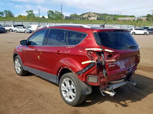 1FMCU9J99GUC62925 - 2016 FORD ESCAPE TIT RED photo 3