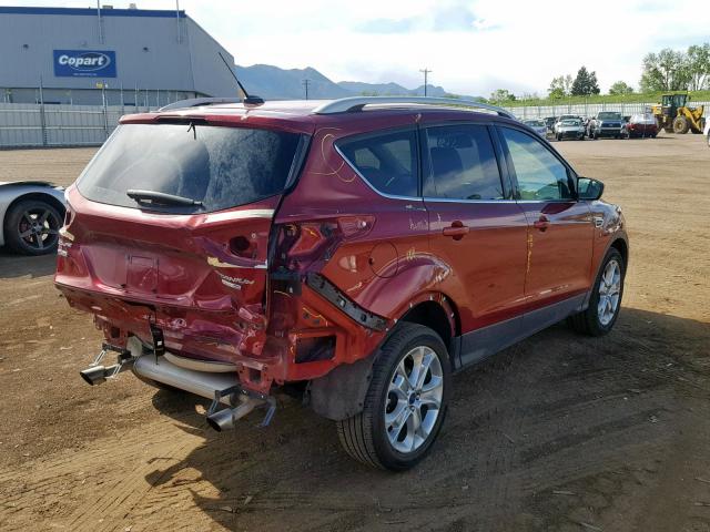 1FMCU9J99GUC62925 - 2016 FORD ESCAPE TIT RED photo 4