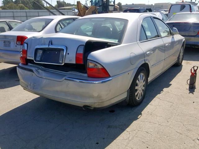 1LNHM86S74Y617008 - 2004 LINCOLN LS WHITE photo 4