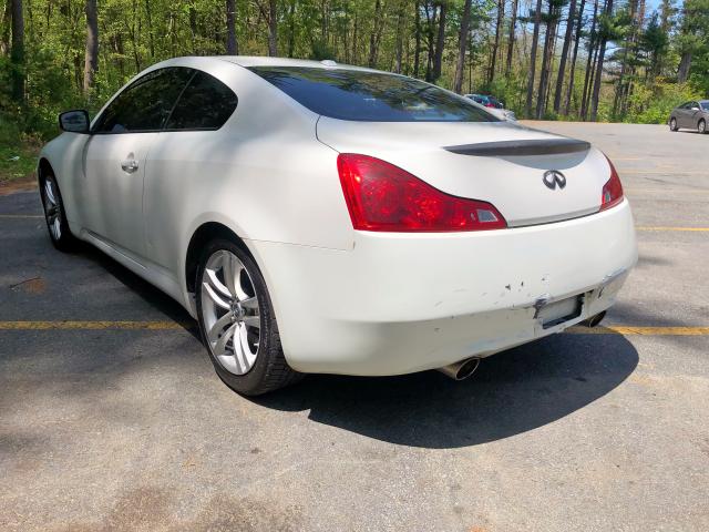 JNKCV64E79M603863 - 2009 INFINITI G37 BASE WHITE photo 4