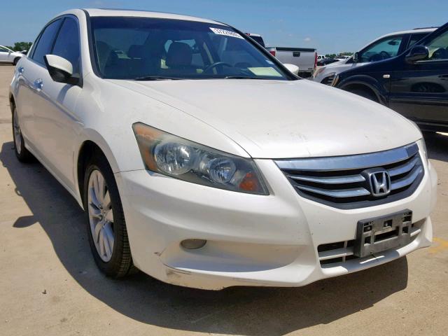 1HGCP3F88BA007056 - 2011 HONDA ACCORD EXL WHITE photo 1