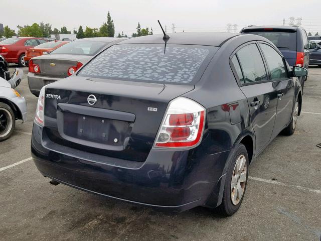 3N1AB61E49L656877 - 2009 NISSAN SENTRA 2.0 BLACK photo 4